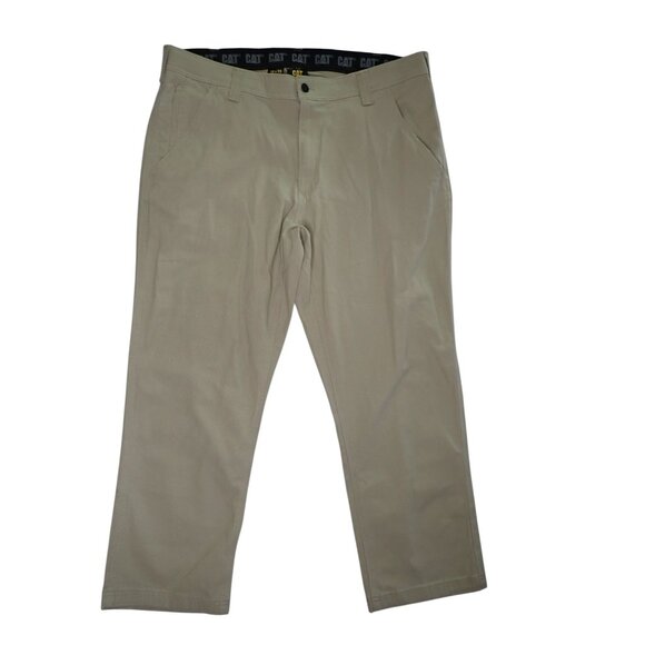 Caterpillar CAT men Flex Waistband utility work‎ pant TAN 38 x 30  Construction - Picture 1 of 4